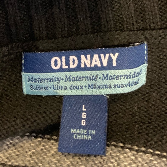 OLD NAVY Maternity Shawl Collar Sweater - Picture 3 of 5